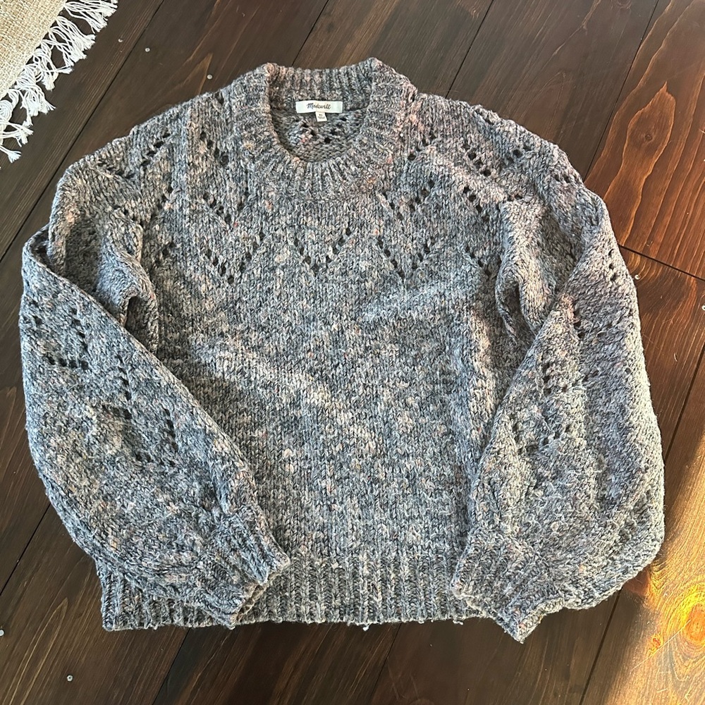 Gray Knit Sweater